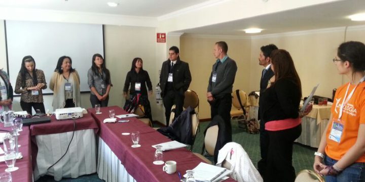 Taller Medyco impartido por Carlos Moya (presidente de AICP) en el III Congreso de Psicología en Colombia.